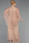 Long Mink Dantelle Plus Size Evening Gown ABU6065