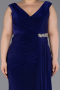 Purple Long Formal Plus Size Dress ABU3737