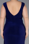 Purple Long Formal Plus Size Dress ABU3737