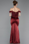 Long Burgundy Evening Dress ABU6078