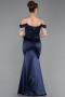 Long Navy Blue Evening Dress ABU6078