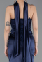 Long Navy Blue Prom Gown ABU6079