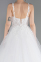 Long White Wedding Dress ABG187