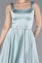 Mint Midi Satin Cocktail Dress ABK2586