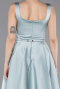 Mint Midi Satin Cocktail Dress ABK2586
