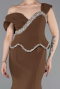 Long Brown Mermaid Prom Dress ABU6046