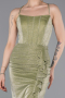 Long Oil Green Prom Gown ABU6082