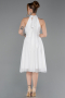 Short White Cocktail Dress ABK2612