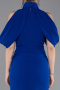 Sax Blue Midi Party Dress ABK2517