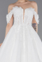 Long White Dantelle Wedding Dress ABG190