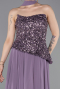 Lavender Long Chiffon Evening Dress ABU5486