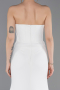 Long White Evening Dress ABU5568