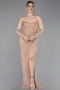 Long Copper Dantelle Evening Dress ABU5770