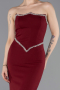 Long Burgundy Mermaid Prom Dress ABU6092