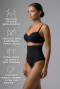 Black Waist & Tummy Control Shapewear EM2020
