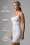 White Dress Slip EM508