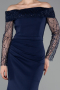 Long Navy Blue Evening Dress ABU6101