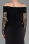 Long Black Evening Dress ABU6101