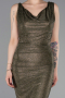 Long Olive Drab Prom Gown ABU6105