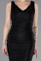 Long Black Prom Gown ABU6105