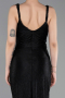 Long Black Prom Gown ABU6105