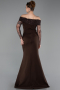 Long Brown Evening Dress ABU6101
