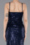 Long Navy Blue Prom Gown ABU6106