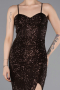 Long Brown Prom Gown ABU6106