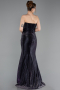 Long Purple Prom Gown ABU6111