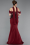 Long Burgundy Evening Dress ABU6094