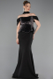 Long Black Evening Dress ABU6094
