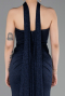 Long Navy Blue Evening Dress ABU6112