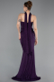 Long Purple Evening Dress ABU6112