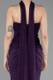 Long Purple Evening Dress ABU6112