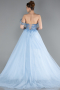 Long Indigo Evening Dress ABU6113