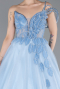 Long Indigo Evening Dress ABU6113