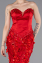 Long Red Evening Dress ABU6114