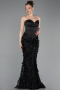 Long Black Evening Dress ABU6114