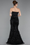 Long Black Evening Dress ABU6114