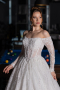 Long White Dantelle Wedding Dress ABG194