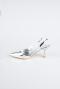 Silver Mirror Evening Shoe AB2102