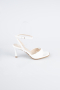 White Patent Leather Evening Shoe AB2113