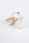 Gold Skin Platform Heel ABC2104