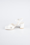 White Leather Evening Shoe ABD2114