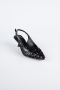 Black Scaly Stiletto ABP2107