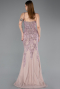 Long Lavender Plus Size Engagement Dress ABU6132
