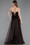Long Brown Prom Gown ABU6123