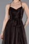 Long Brown Prom Gown ABU6123