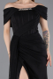Long Black Evening Dress ABU6126