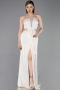 Long Beige Prom Gown ABU6127